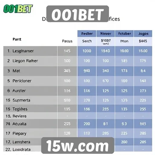 Comparativo de jogos disponíveis na plataforma 001BET